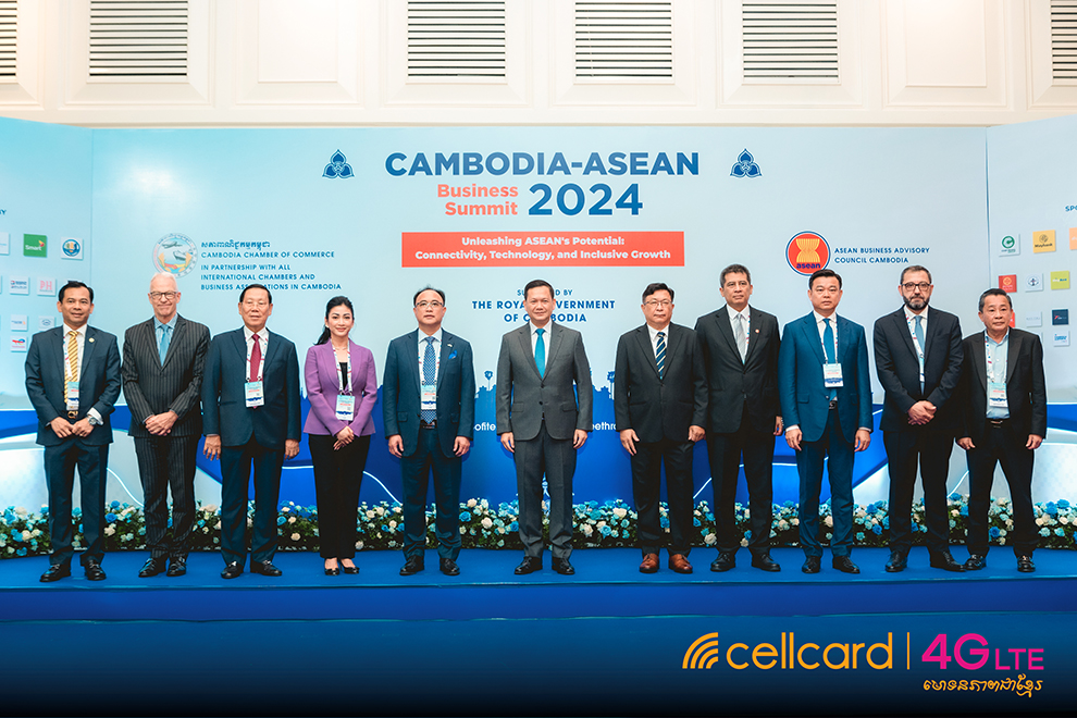 Cellcard Drives Connectivity and Inclusive Growth as Main Sponsor for the Cambodia-ASEAN Business Summit 2024
